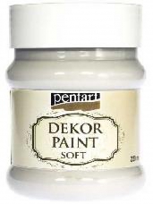 Akrylová vintage farba Dekor Paint - 230 ml - prírodná biela