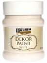 Akrylová vintage farba Dekor Paint - 230 ml - krémová biela