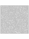 Šablóna 18 x 18 cm - Klimt špirály