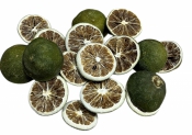 Sušená limetka – polovica, dekoratívny citrus, 1 kus
