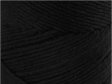 Macramé bavlnený špagát 2 mm - čierny