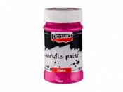 Matná akrylová farba PENTART  - 100 ml - magenta