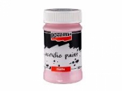 Matná akrylová farba PENTART  - 100 ml - ružová