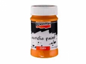 Matná akrylová farba PENTART  - 100 ml - oranžová