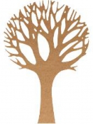 MDF silueta - strom života 25 cm