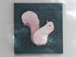 MDF silueta - veverička 25 cm