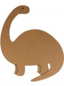 MDF silueta - dino Brachiosaurus II 28 cm