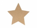 MDF silueta - hviezda 15 cm