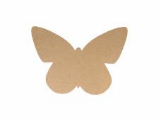 MDF silueta - motýľ 25 cm