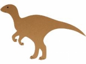 MDF silueta - dino Velocilaptor 23 cm