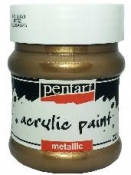 Metalická akrylová farba 230 ml - antický bronz