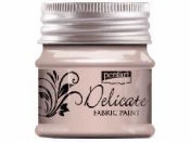 Metalická farba na textil Delicate 50 ml - ružové zlato