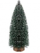 Mini dekoračný vianočný stromček 6 cm 