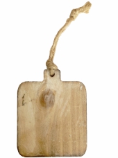 Drevený mini lopár - 10cm vintage