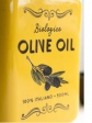 Keramická váza alebo svietnik Olive oil 17 cm 