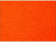 Filc 3 mm - 40x50 cm - oranžový