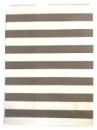 Papierové vrecko - 13 x 16 cm - sivé prúžky  