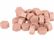 Pečatný vosk granulovaný - 30 g - pastelový ružový