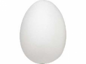PVC vajíčko 6cm - biele