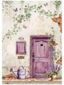 Ryžový papier A4 -  lavender Home