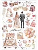 Ryžový papier A4 -  svadba