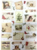 Ryžový papier 35x50cm - vianočná pošta