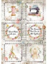 Ryžový papier A4 - romantické šitie