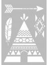 Šablóna A4 - teepee