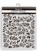 Vianočná šablóna –Biele Vianoce 20 × 25 cm 