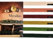 Sada akrylových farieb 6 ks - edícia Mexiko