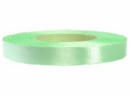 Saténová stuha - 12mm - pastelová zelená 8065