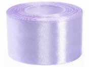 Saténová stuha - 50mm - pastelová fialová 8113