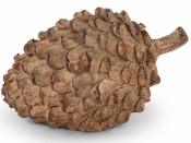 Dekoratívna šiška hnedá 14 cm