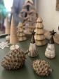 Dekoratívna šiška hnedá 14 cm