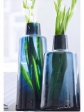 Sklenená váza Light & Living – modrá, 22 × 40 cm