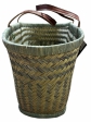 Ručne robená taška z prírodných vlákien – modrozelená, fair trade, 50×25×32 cm