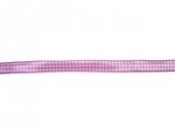 Dekoračná stužka 15mm s drôtikom - svetlá ružová