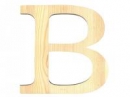Drevené písmeno 11,5cm - B