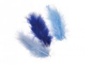 Marabu pierka - 15ks - modré