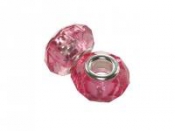 Pandora korálky 9x15mm - ružová