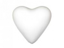 Polystyrénové srdce - 15 cm