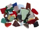 Sklenená mozaika - mix tvarov a farieb - 250g