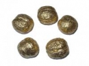 Vlašské orechy farbené - zlaté s glitrami