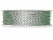 Točená šnúra 2mm metalická - zelená rezeda
