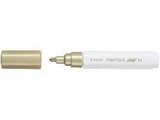 Univerzálna fixa Pilot PINTOR - 1,4mm - metalická - zlatá