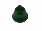 Kovový zvonček 2cm - zelený