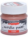 Matná akrylová farba Pentart - 50 ml - vintage fialová