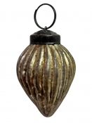 Sklenená vianočná guľa 6 cm