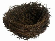 Vtáčie hniezdo 6 cm - viničové