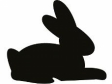 Vysekávačka papiera - zajac